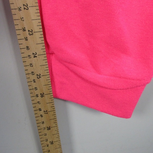 Dudley Stephens Terry Fleeced Jay Joggers Women M Pink Polyester Loungewear 302 - Picture 8 of 12